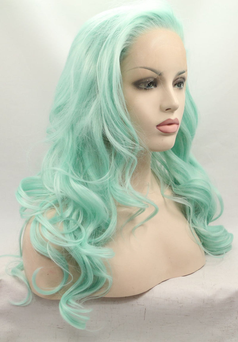 Easter Green Spring Synthetic Wig USW032
