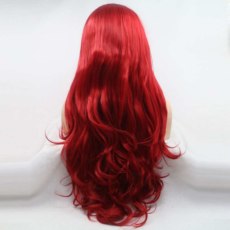 Sexy Red Cosplay Lace Front Wig USW080