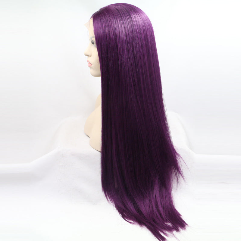 Quella Purple Straight Wig USW075