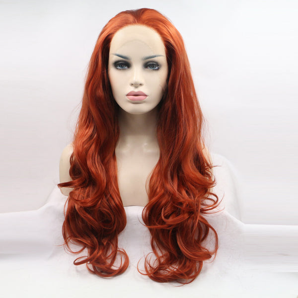 Mera Cooper Red Synthetic Wig USW058