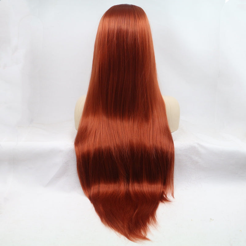 Gaea Silky Straight Long Hairstyle USW039