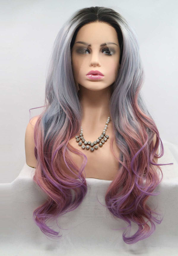 Undine Synthetic Lace Front Wig USW090
