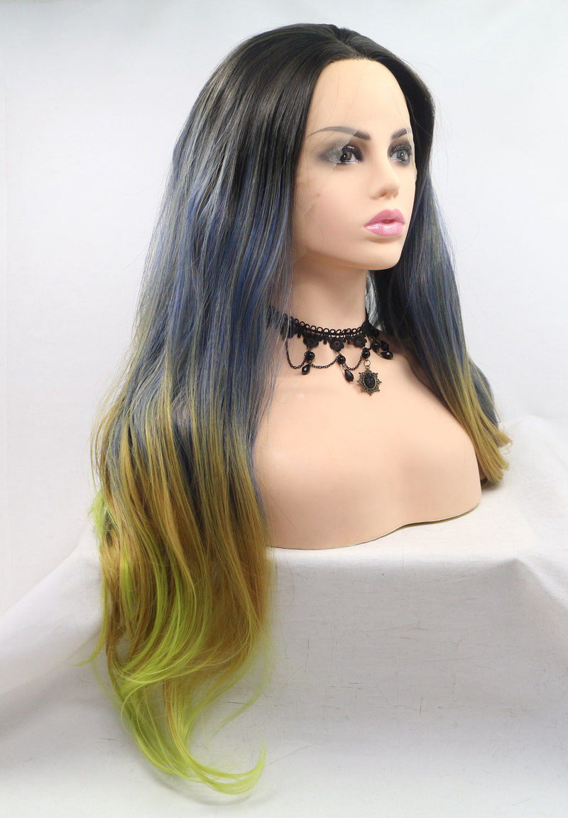 Melantha Long Synthetic Wig Spring Hairstyle USW057