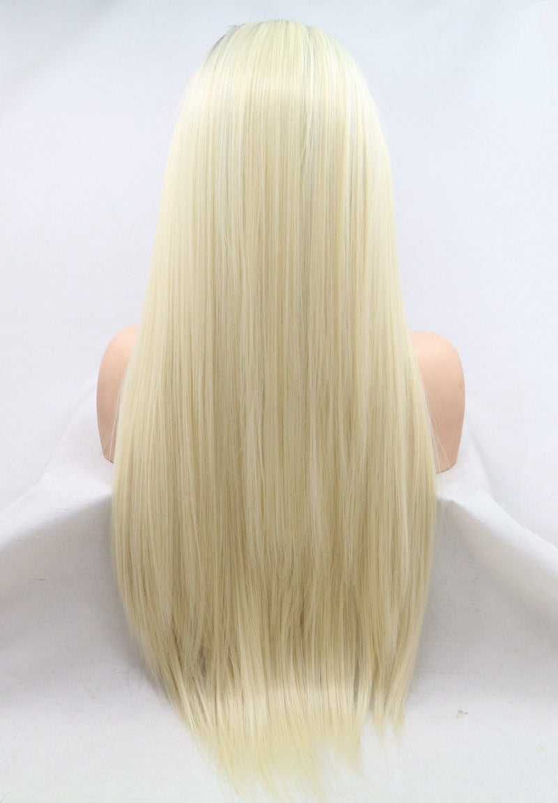 Blonde Two Tone Wig Straight Hair USW023