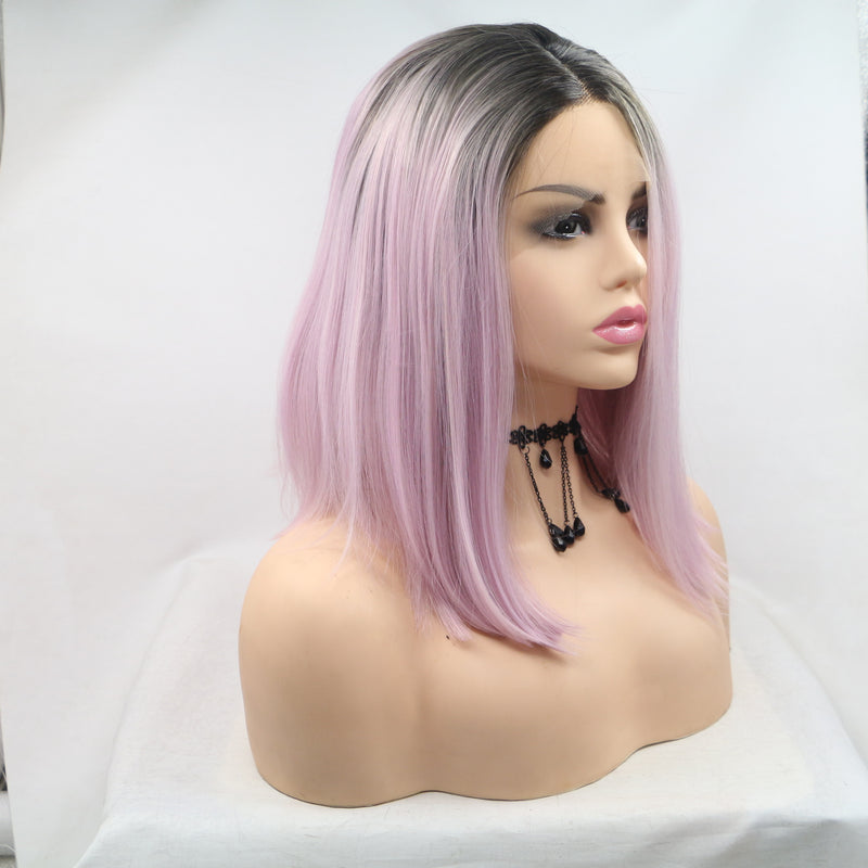 Pink Purple Mix color Bob USW102