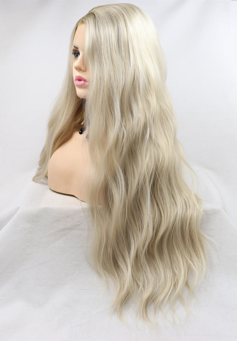 Diana Loose Wave Blonde Lace Front Wigs USW135