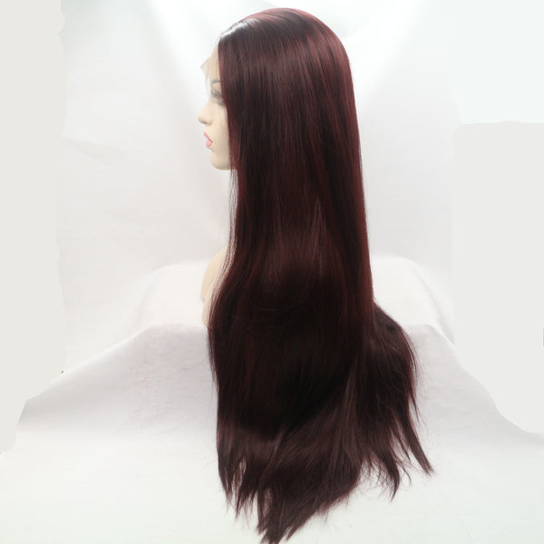 Mnemosyne Red Hairstyle USW063