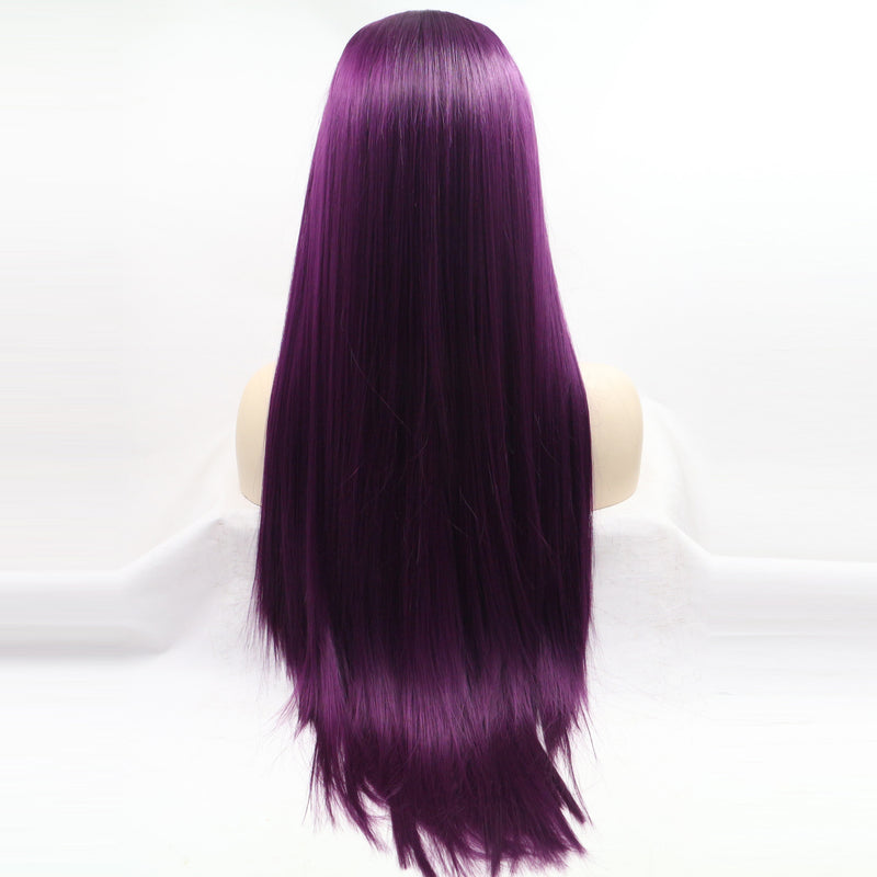 Quella Purple Straight Wig USW075