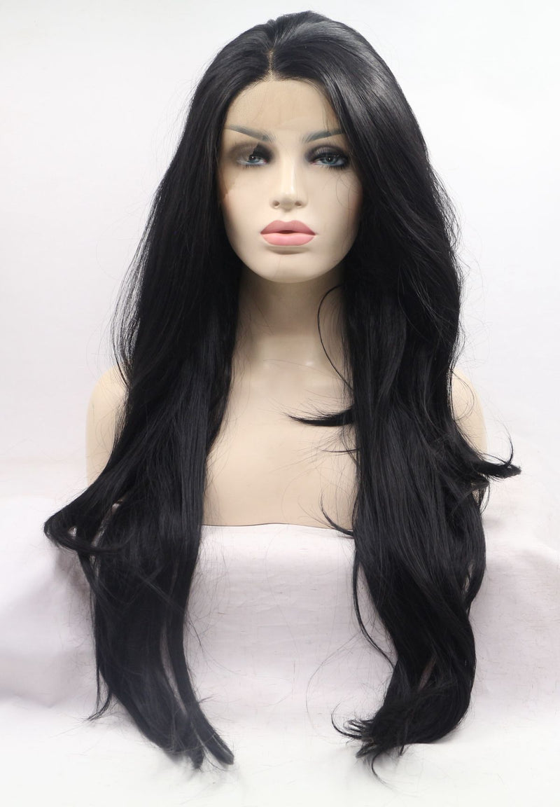 Hecate Wig Natural Hair 1B Black Wig For Black Women USW042