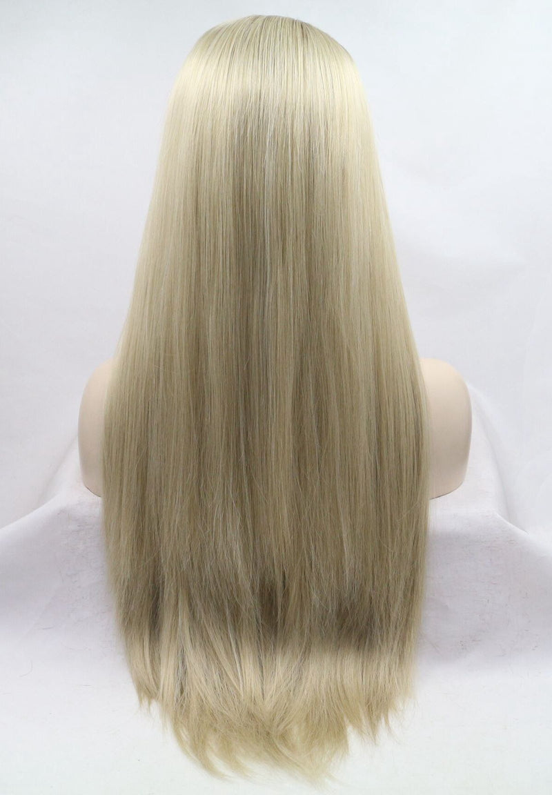 Dione Ombre Blonde Straight Wig USW030